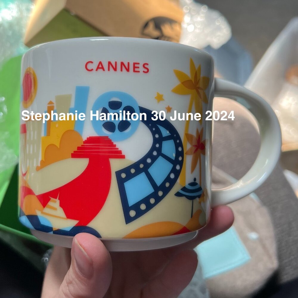 Cannes Starbucks Mug